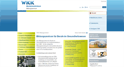 Desktop Screenshot of bildungszentrum-wkk.de