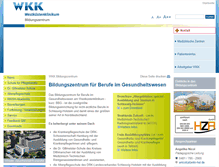 Tablet Screenshot of bildungszentrum-wkk.de
